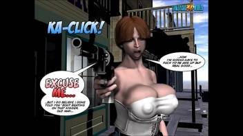 3D Comic: Six Gun Sisters. Episode 5